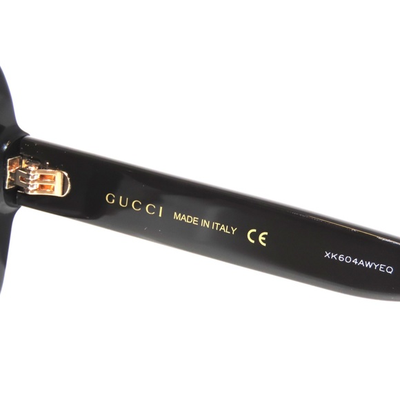 Gucci GG0036SN 001 Black Gray Gradient Sunglasses 0036 - Picture 4 of 4